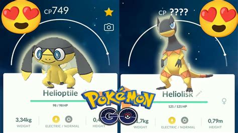 heliolisk pokemon go|helioptile pokemon go.